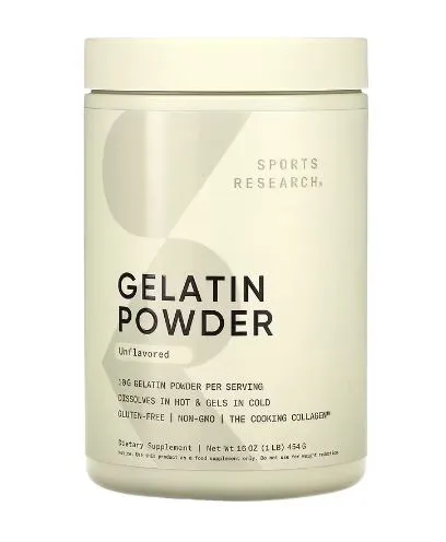 Sports Research Gelatin Powder Unflavored