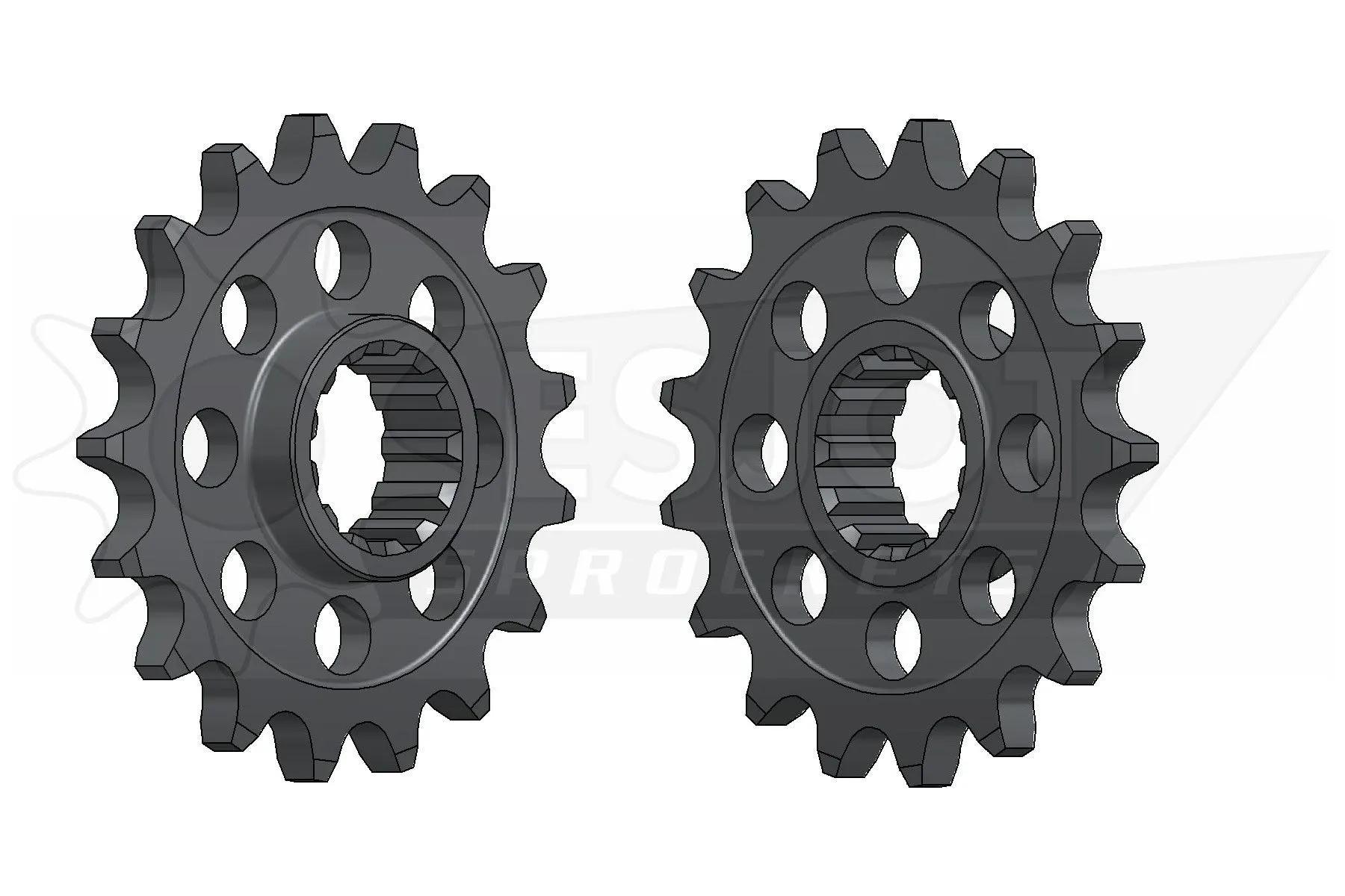 Sprockets Front (29045-17T) Sports - Esjot