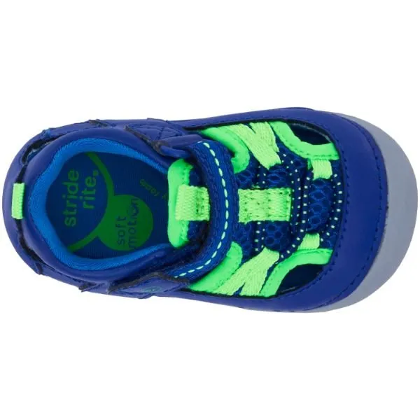 Stride Rite Tobias Blue Infant/Toddler Sneaker Sandals