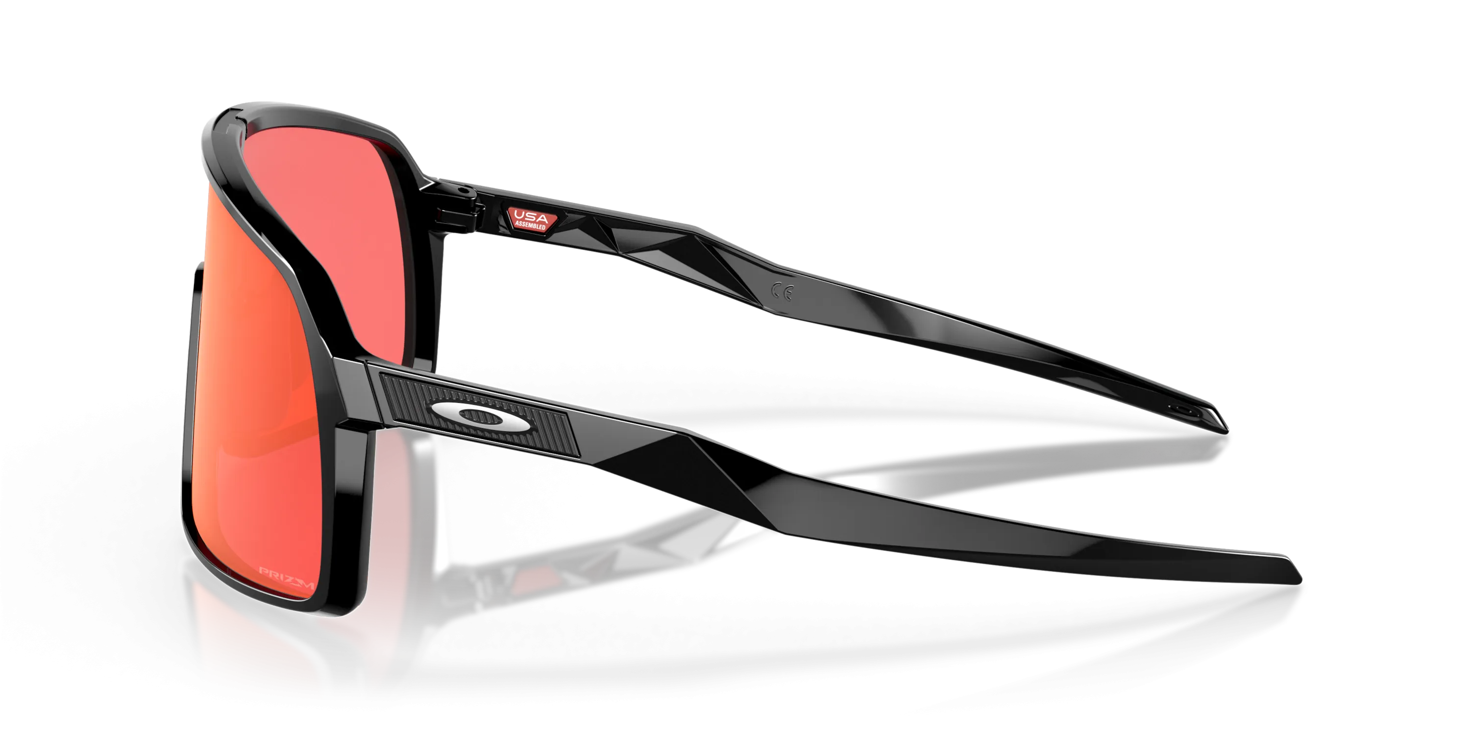 Sutro Sunglasses Polished Black - Prizm Snow Torch Lens