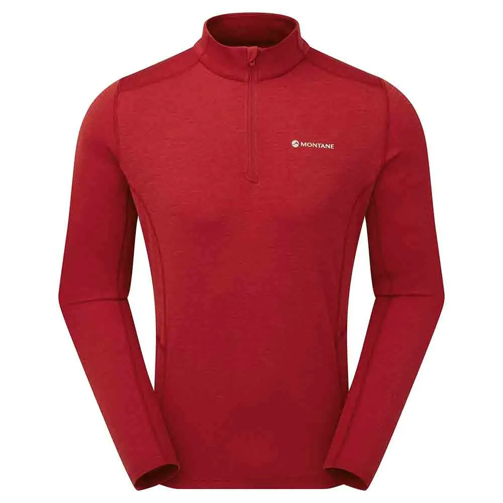 男裝高領拉鍊長袖快乾T恤 Men's Dart Zip Neck LS