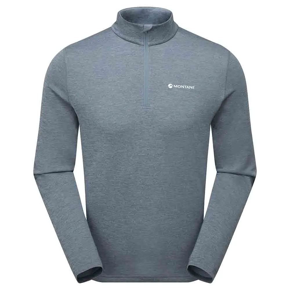男裝高領拉鍊長袖快乾T恤 M's Dart Zip Neck Long Sleeve New