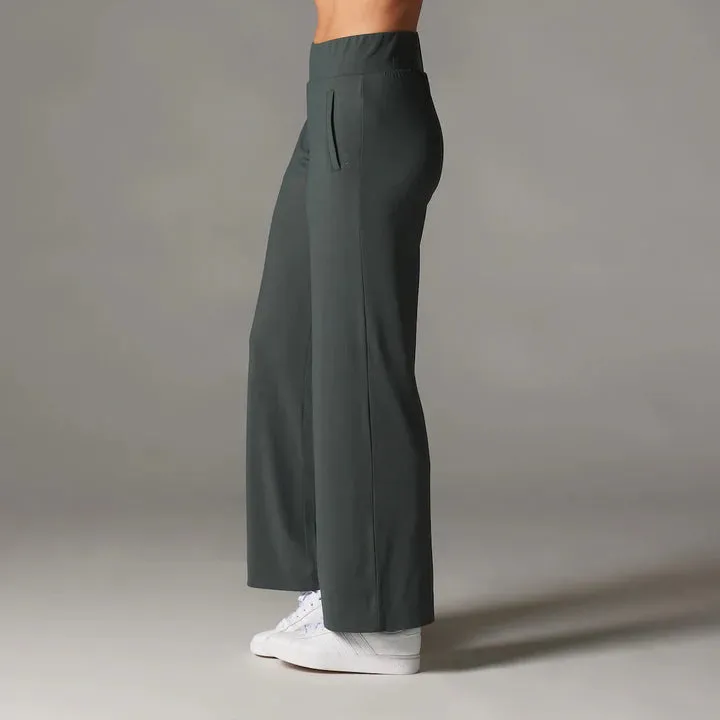 Tavi Brushed Tec Knit Wide Leg Pant