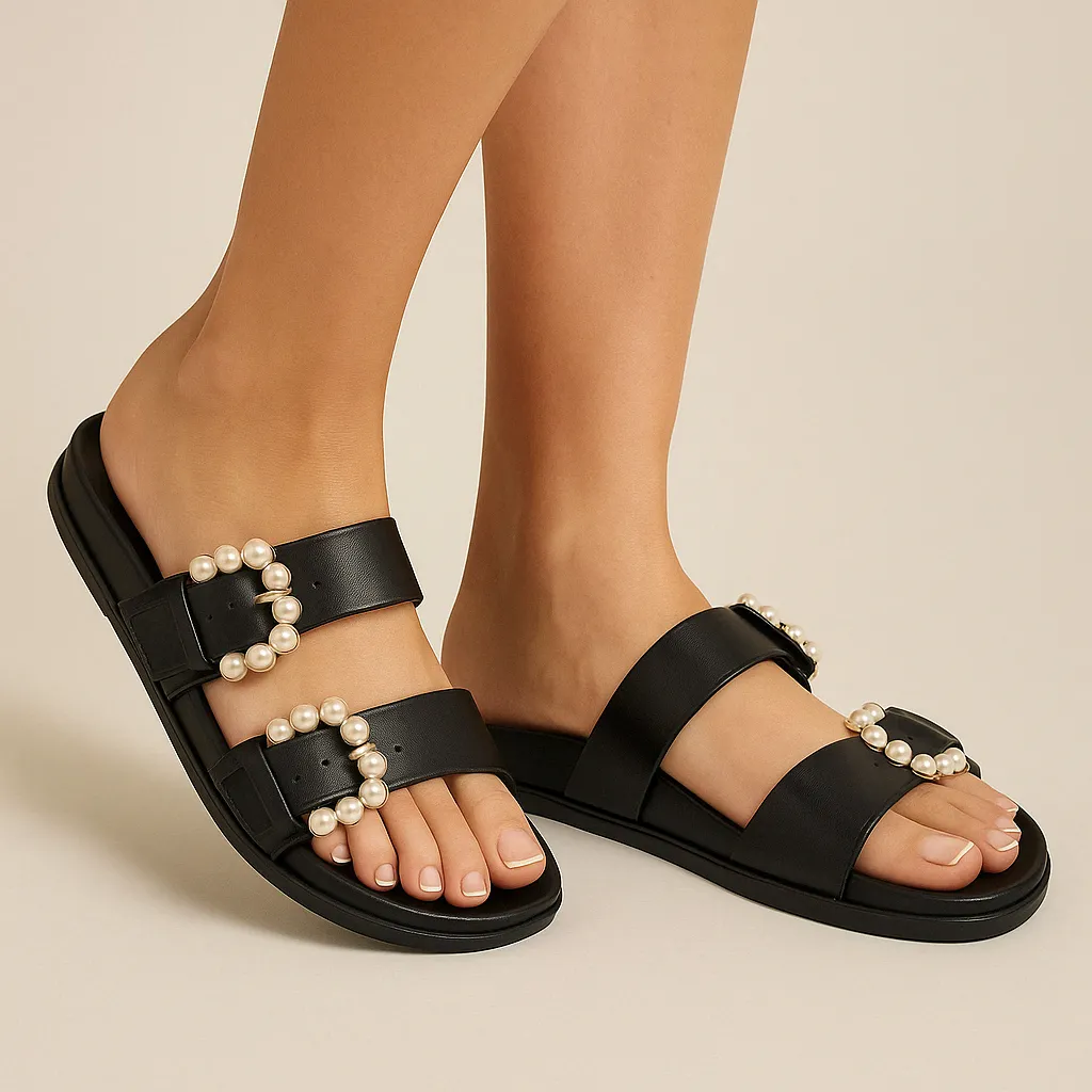 Taylor Swift Pearl Sandals