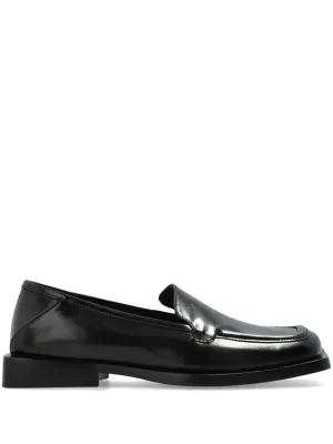 The Attico leather loafers