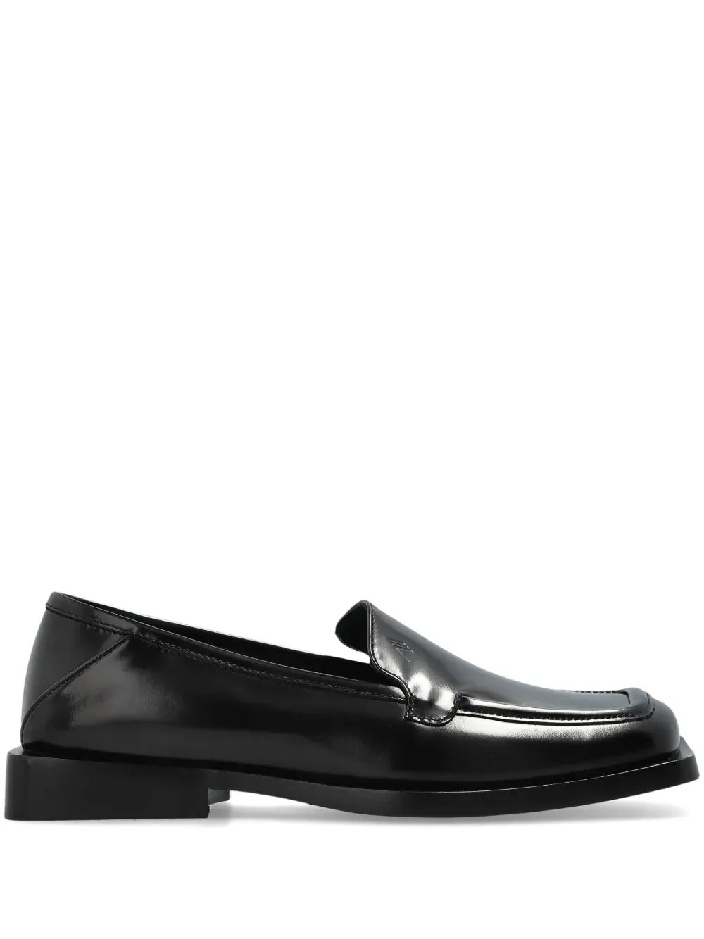 The Attico leather loafers