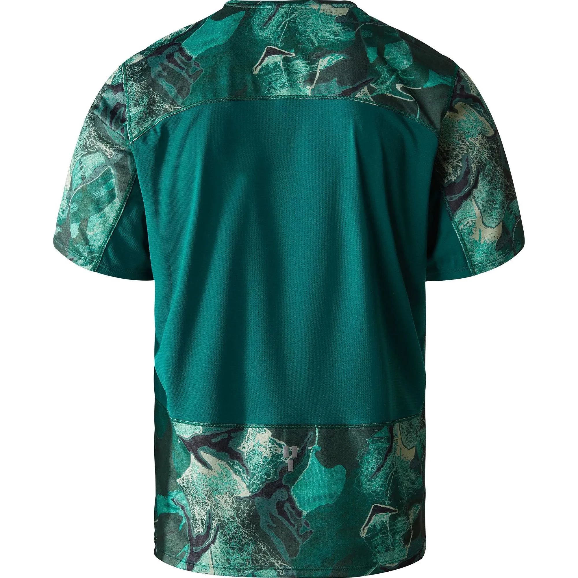 The North Face Sunriser Short Sleeve Mens Running Top - Green