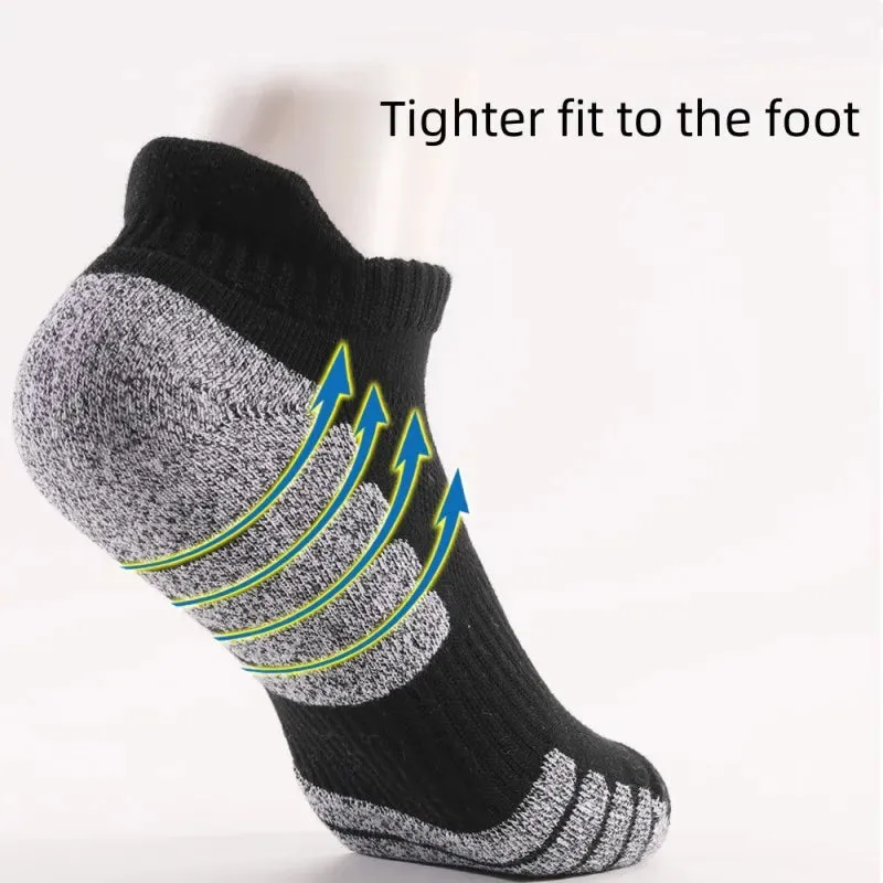 Thickened Towel Bottom Running Socks