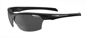 Tifosi Intense Sunglasses Gloss Black/Silver Mirror Smoke Lenses