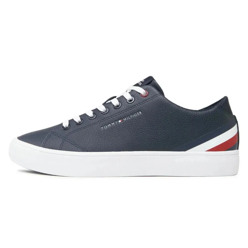 Tommy Hilfiger Th Hi Vulc Core Low LTH Stripes Sneaker Men - NVY