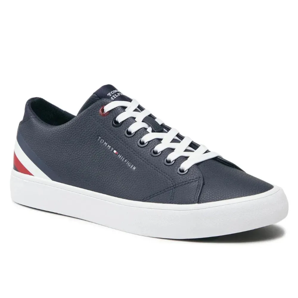 Tommy Hilfiger Th Hi Vulc Core Low LTH Stripes Sneaker Men - NVY