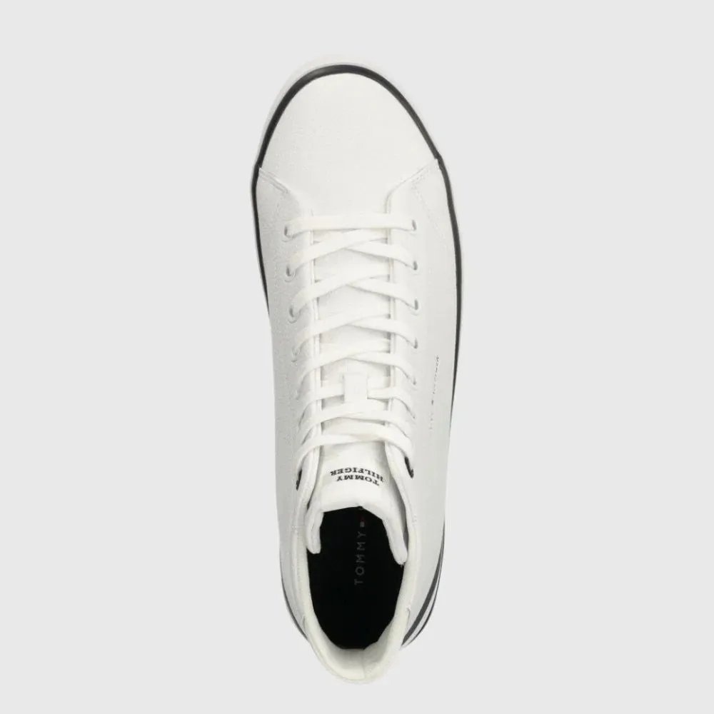 Tommy Hilfiger TH Hi Vulc Core LTH Sneaker Men - WHT