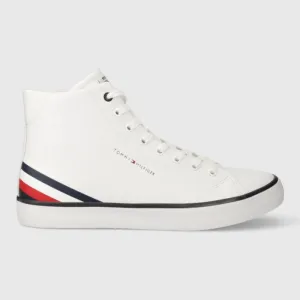 Tommy Hilfiger TH Hi Vulc Core LTH Sneaker Men - WHT