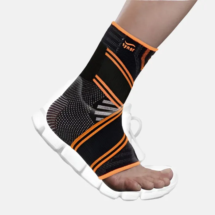 Tynor High Performance Ankle Binder Air Pro -Orange