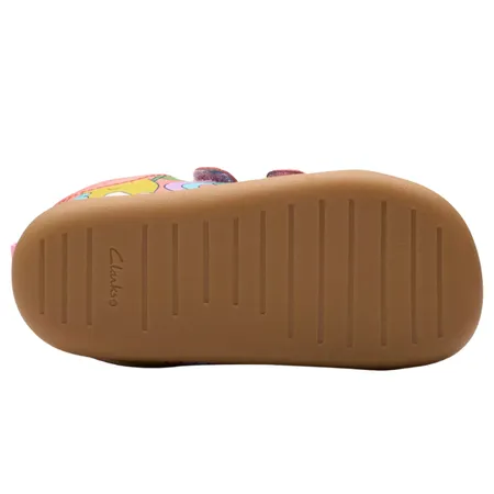 UK 2 Roamer Magic Pink Print Pre Walkers