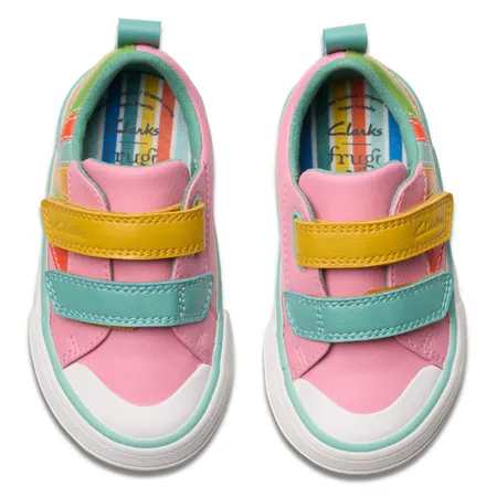 UK 4 Pink Sunshine Trainers