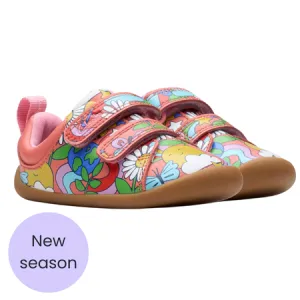 UK 4 Roamer Magic Pink Print Pre Walkers