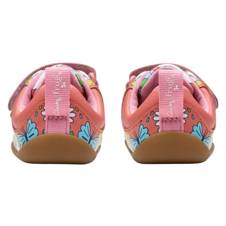 UK 4 Roamer Magic Pink Print Pre Walkers