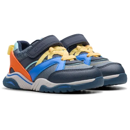 UK 5.5 Grey Combo Feather Pace Trainers