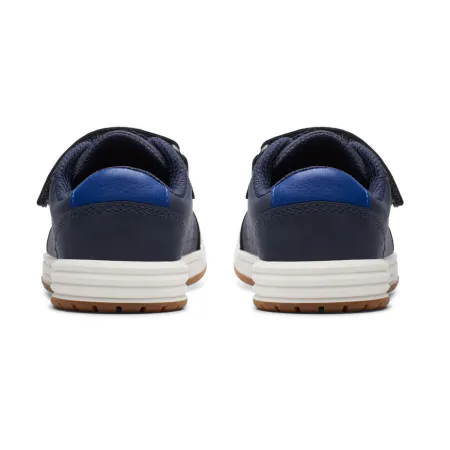 UK 7 Navy Urban Solo Velcro Strap Trainer