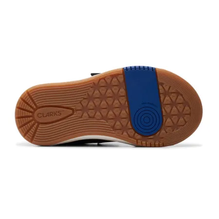 UK 7 Navy Urban Solo Velcro Strap Trainer