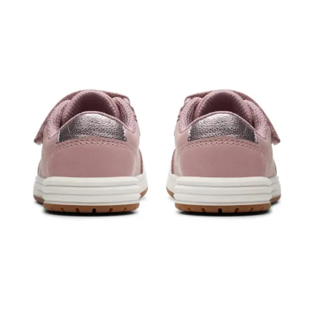 UK 7.5 Dusty Pink Urban Solo Velcro Strap Trainer