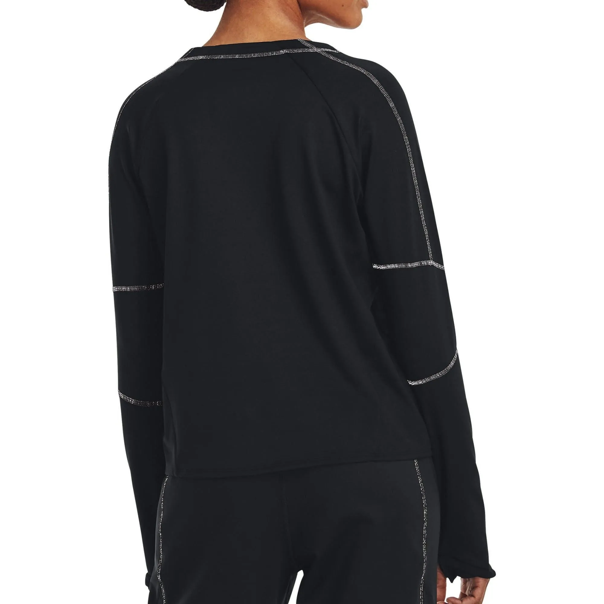 Under Armour Cold Weather Womens Running Sweatshirt - Black