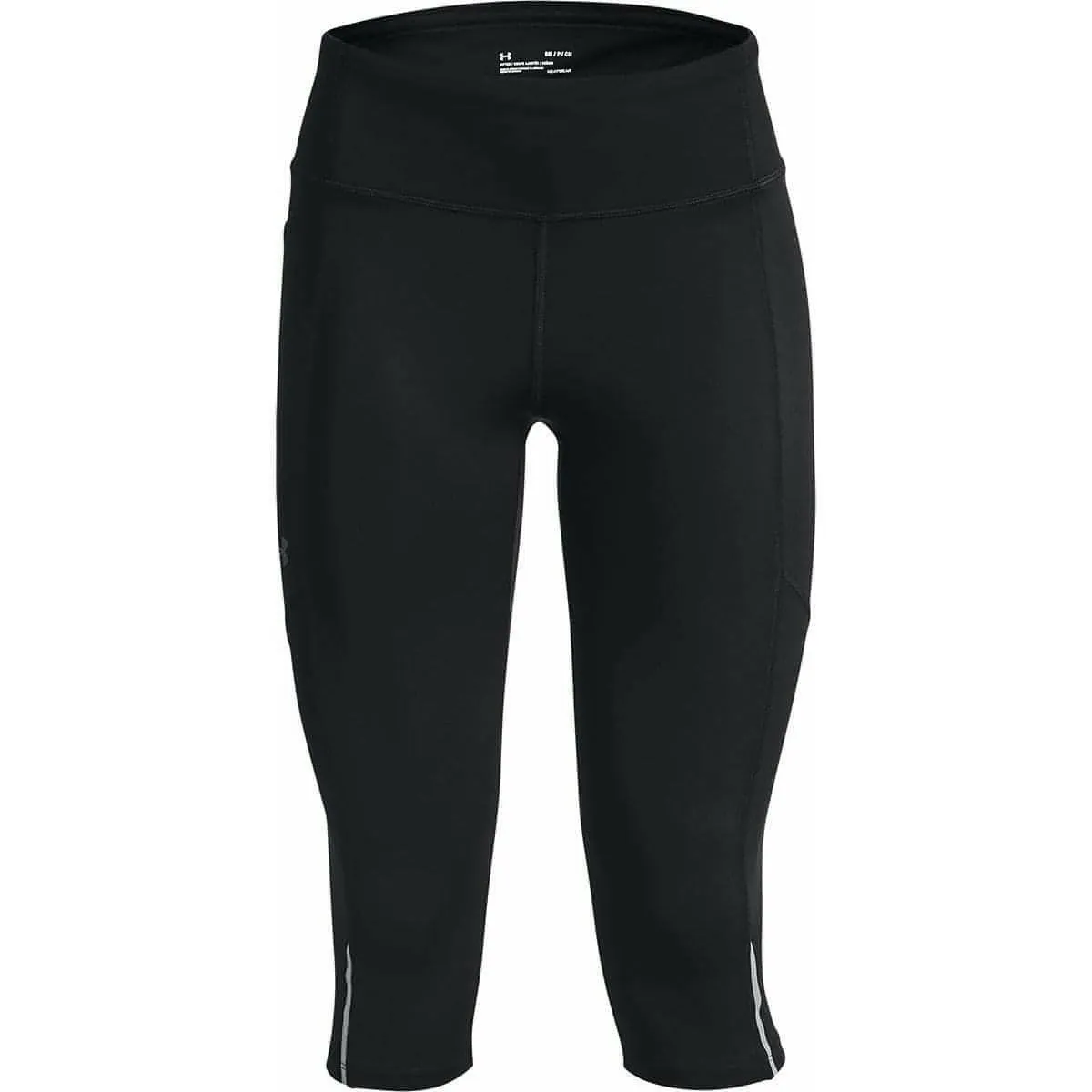 Under Armour Fly Fast 3.0 Speed Womens 3/4 Capri Running Tights - Black