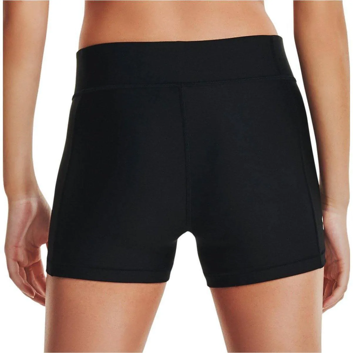Under Armour HeatGear Mid Rise Womens Short Training Tights - Black