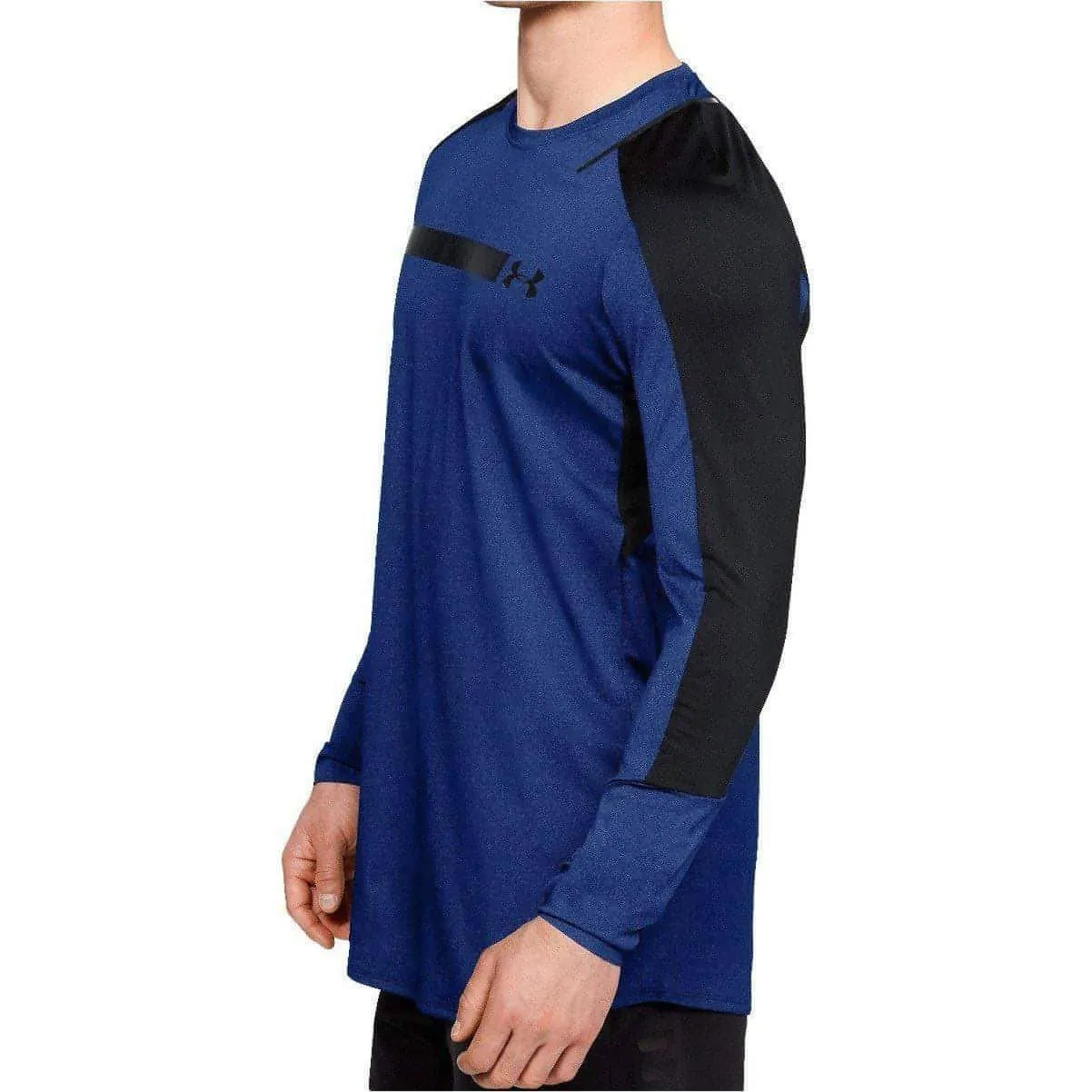 Under Armour Perpetual Fitted Long Sleeve Mens Training Top - Blue