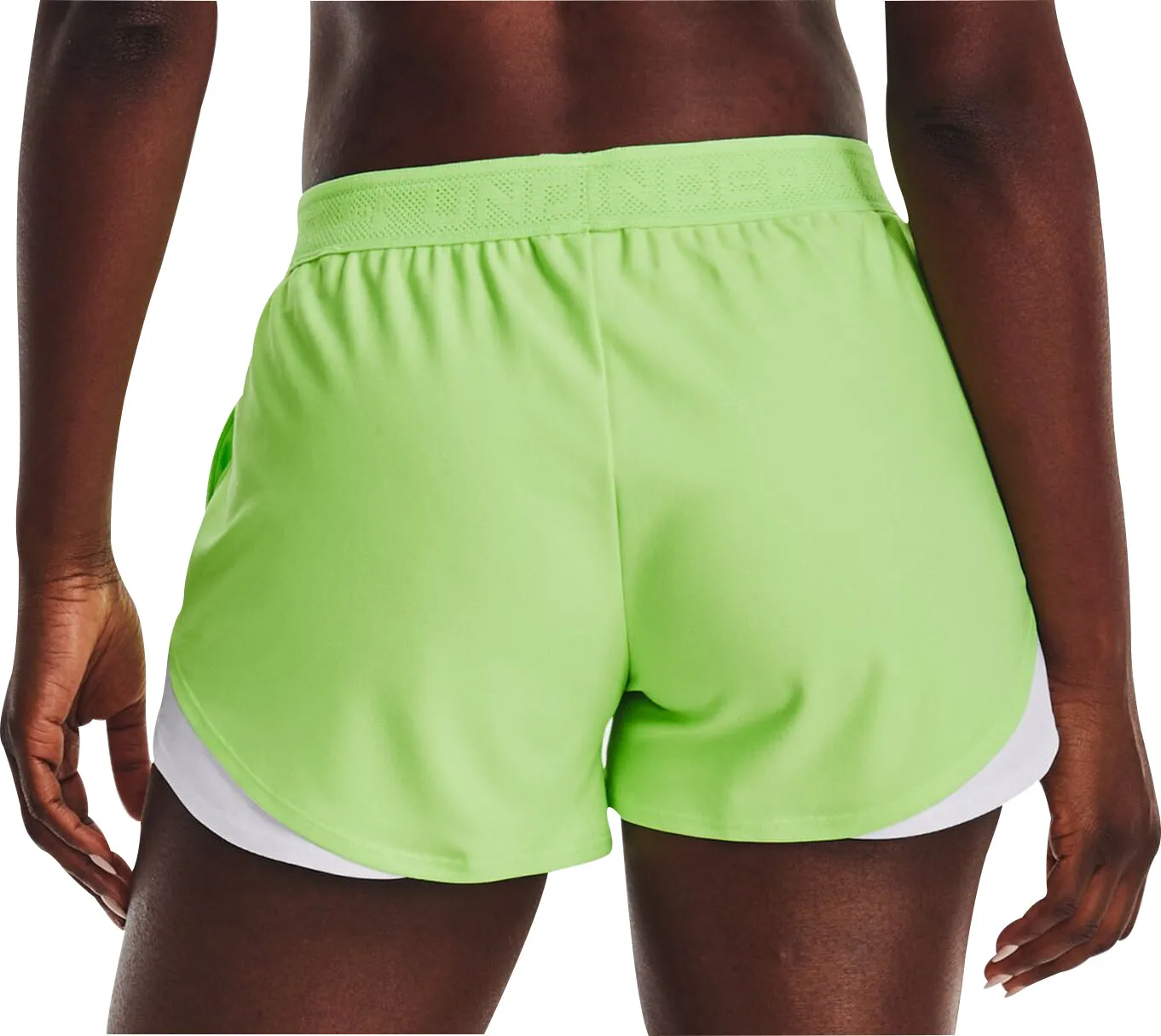 Under Armour Play Up 3.0 Womens Running Shorts - Green