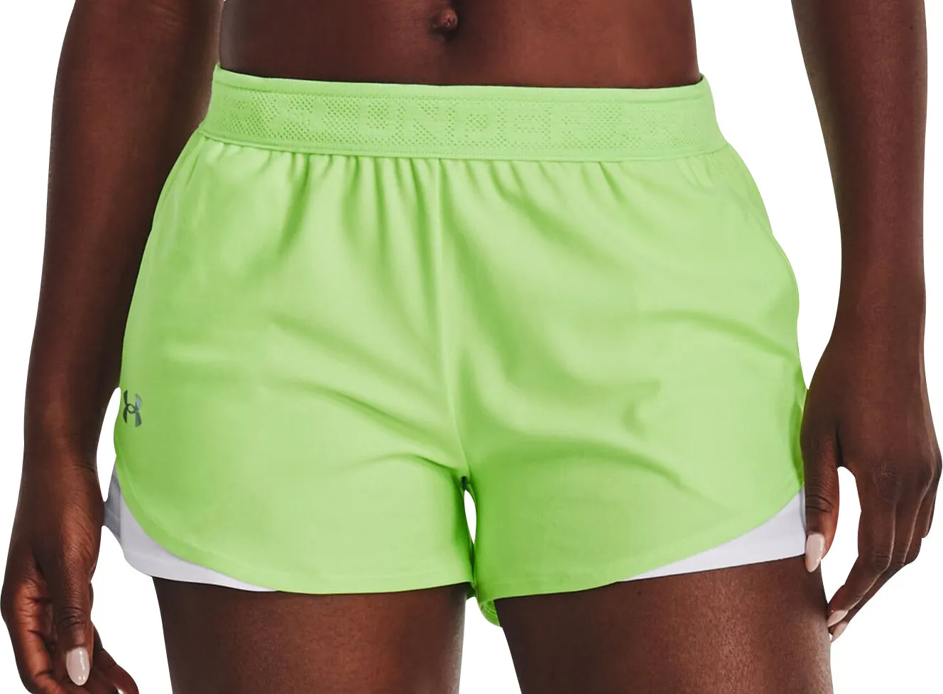 Under Armour Play Up 3.0 Womens Running Shorts - Green