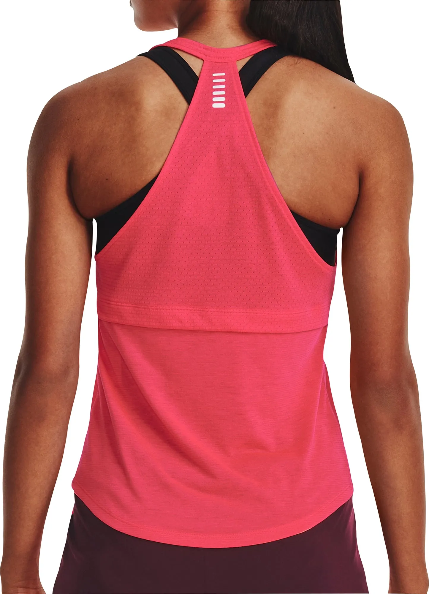 Under Armour Streaker Womens Running Vest Tank Top - Pink