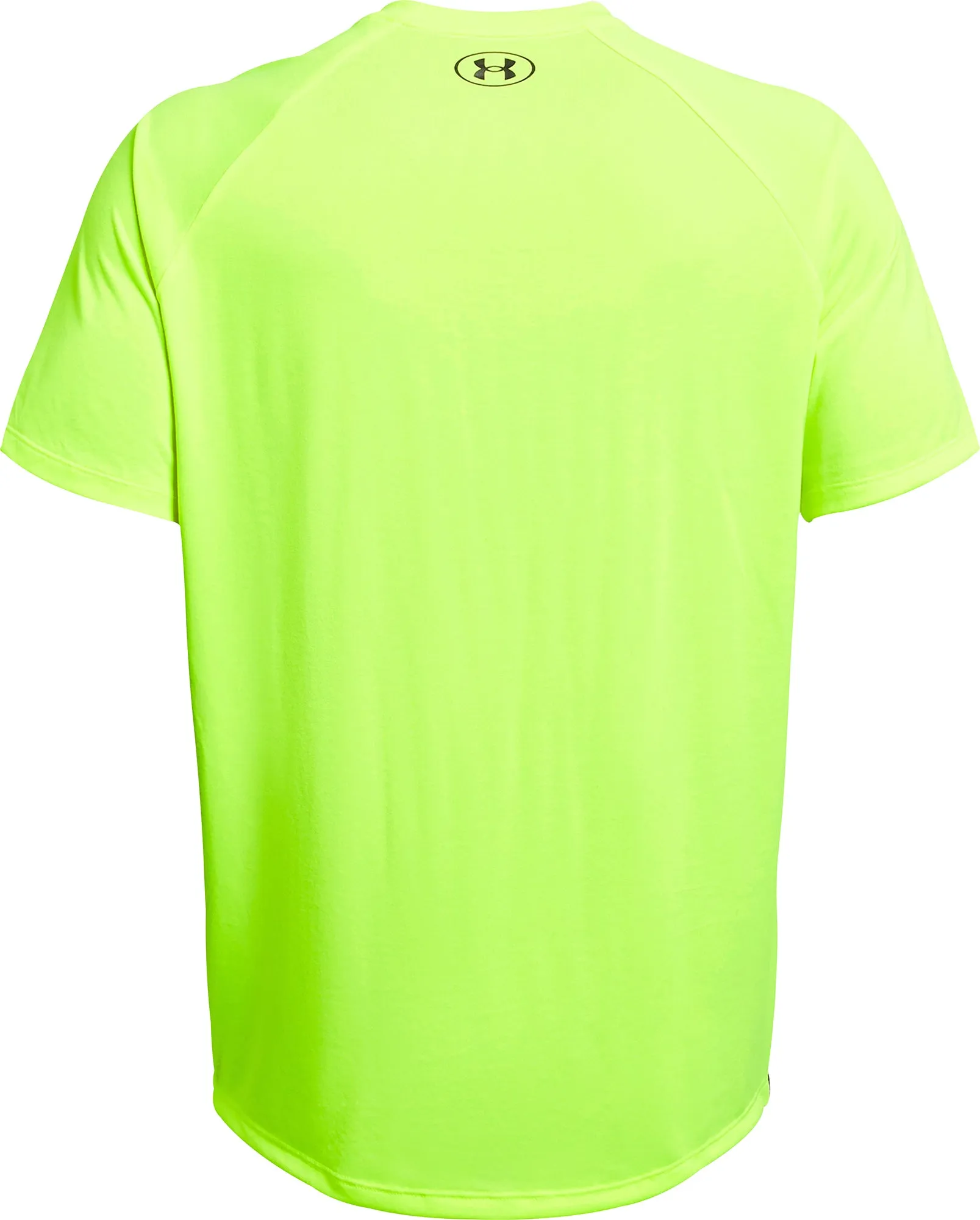 Under Armour Tech Fade Short Sleeve Mens Running Top - Yellow