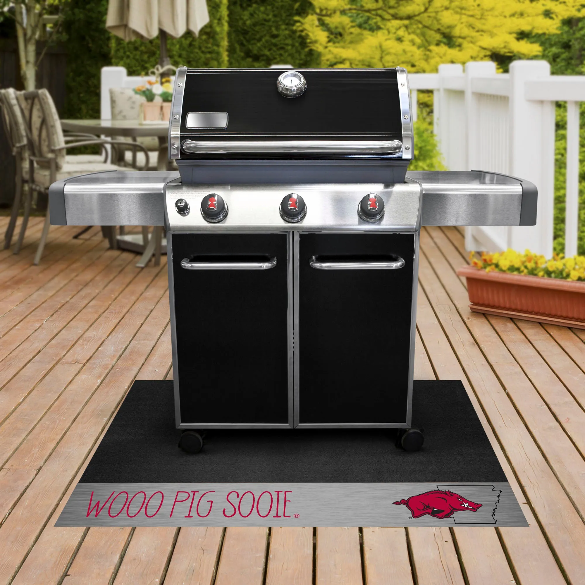 University of Arkansas Grill Mat - Southern Style