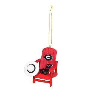 University of Georgia, Adirondack Ornament,3ot914ac