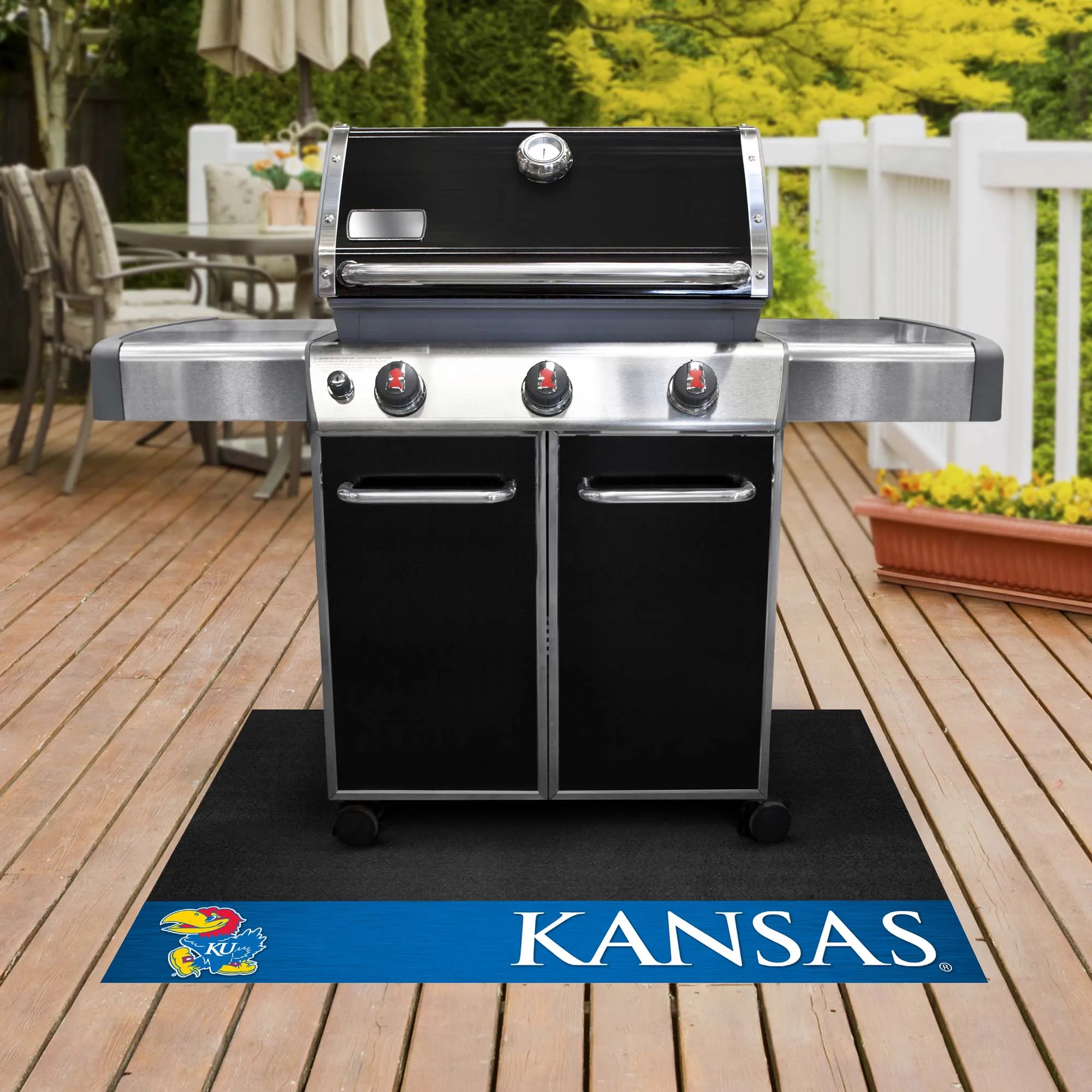 University of Kansas Grill Mat - Standard