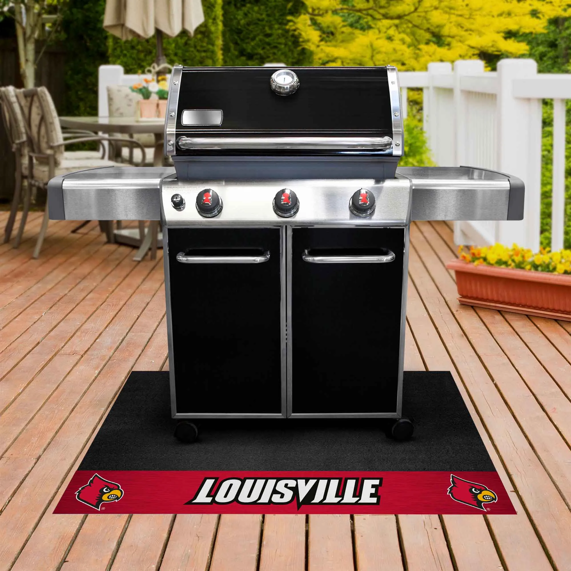 University of Louisville Grill Mat - Standard