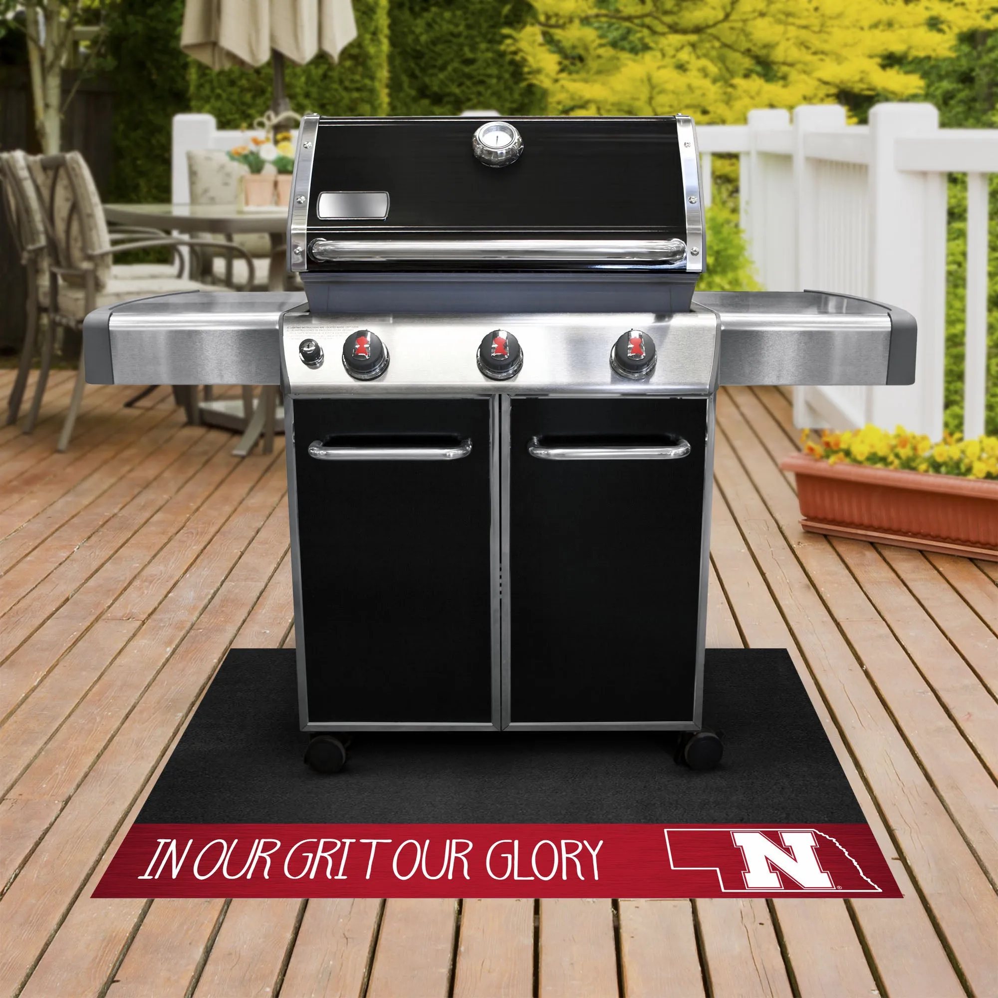 University of Nebraska Grill Mat - Southern Style