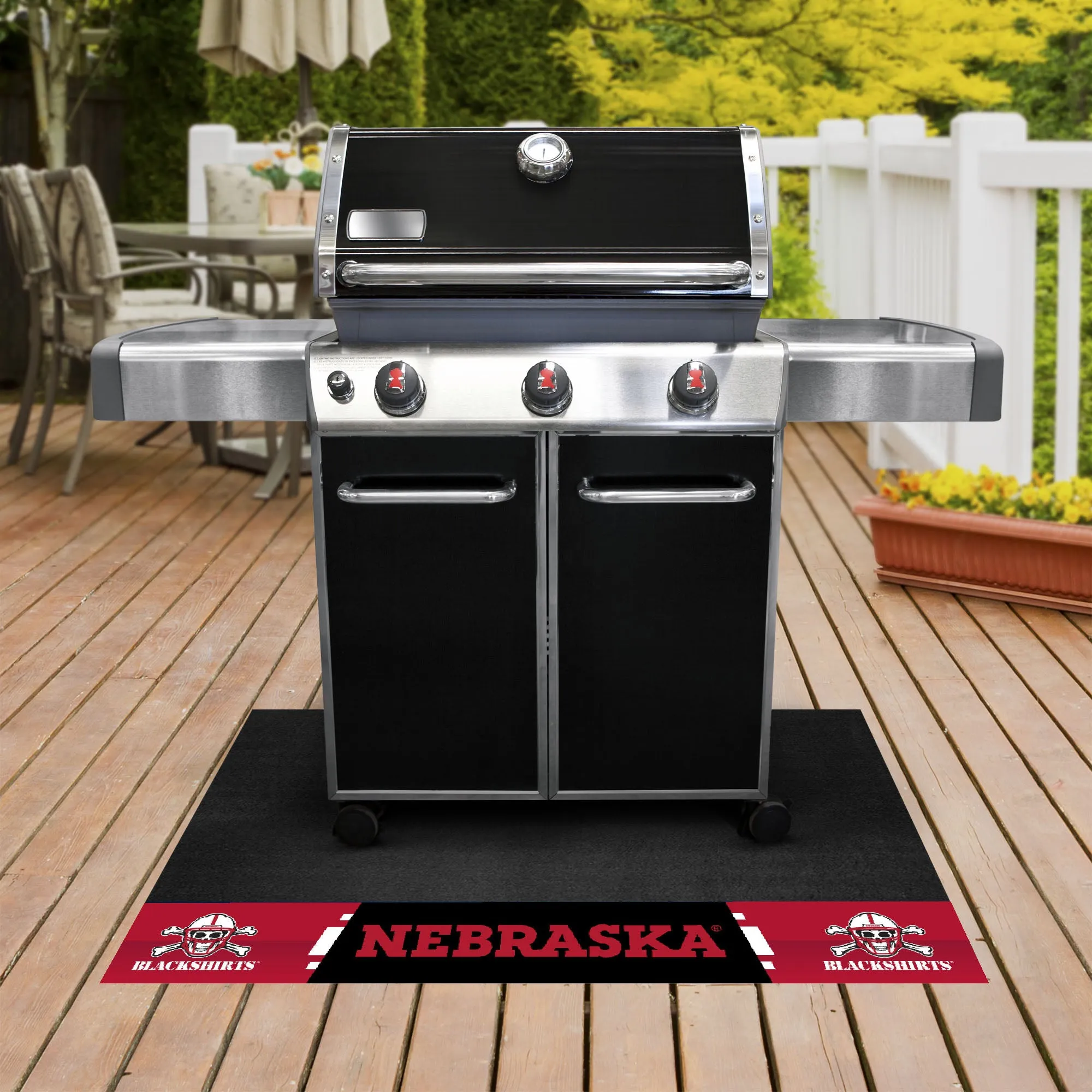 University of Nebraska Grill Mat - Standard