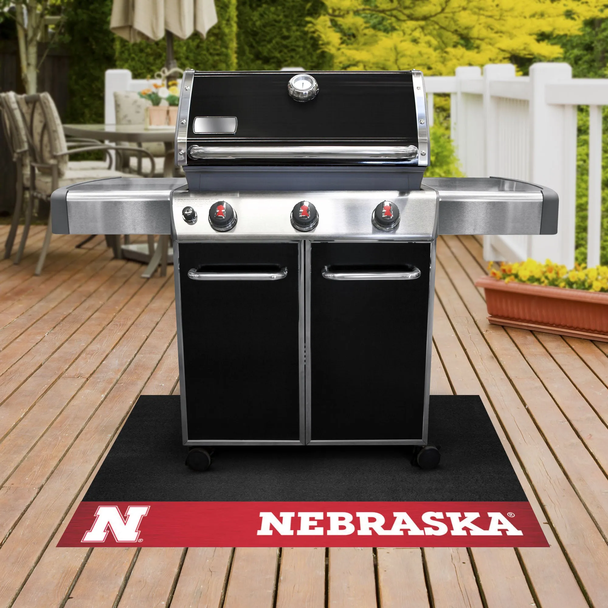 University of Nebraska Grill Mat - Standard