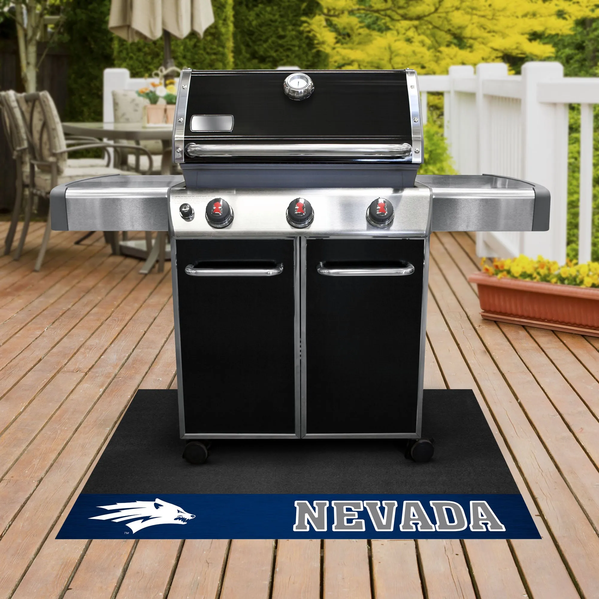 University of Nevada Grill Mat - Standard
