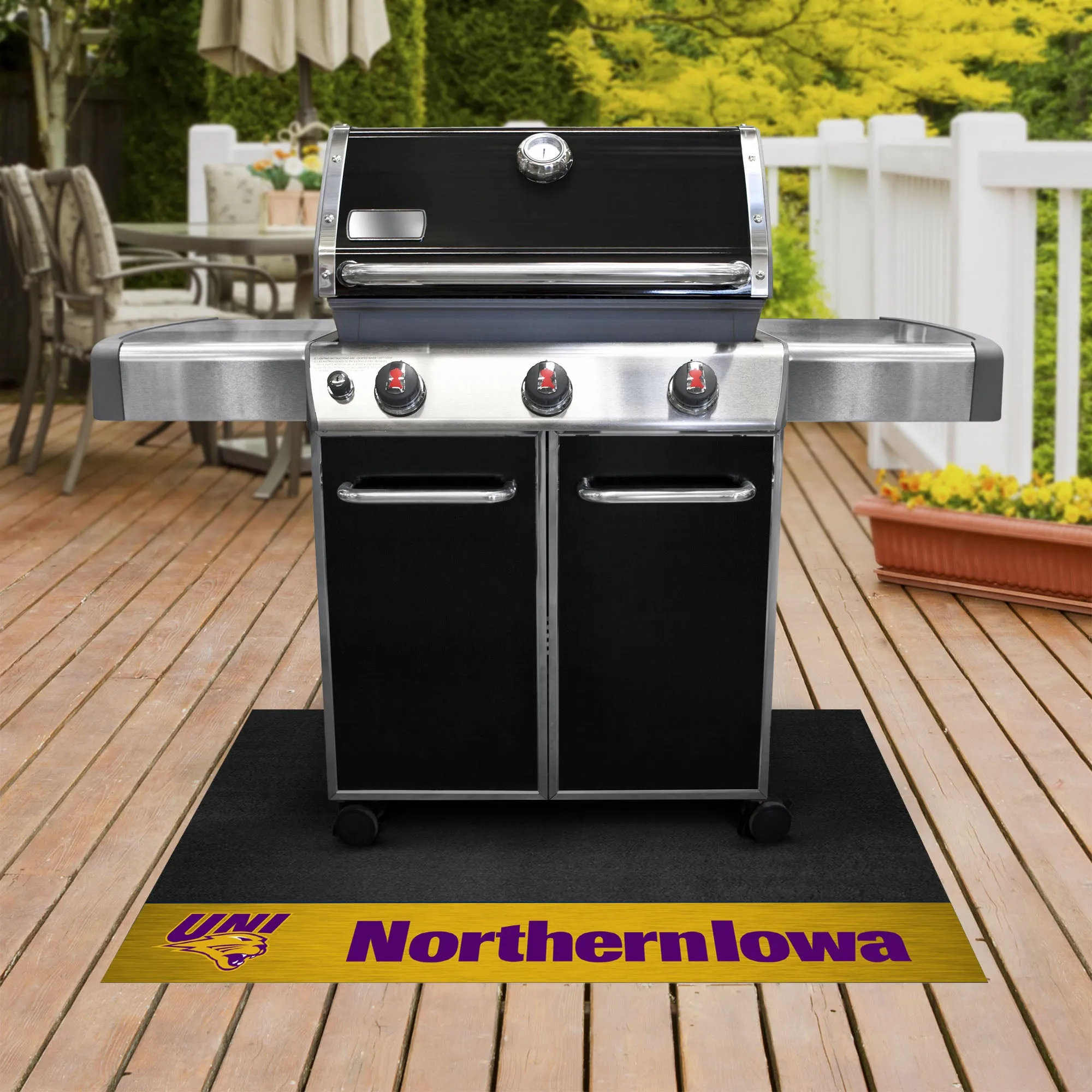 University of Northern Iowa Grill Mat - Standard