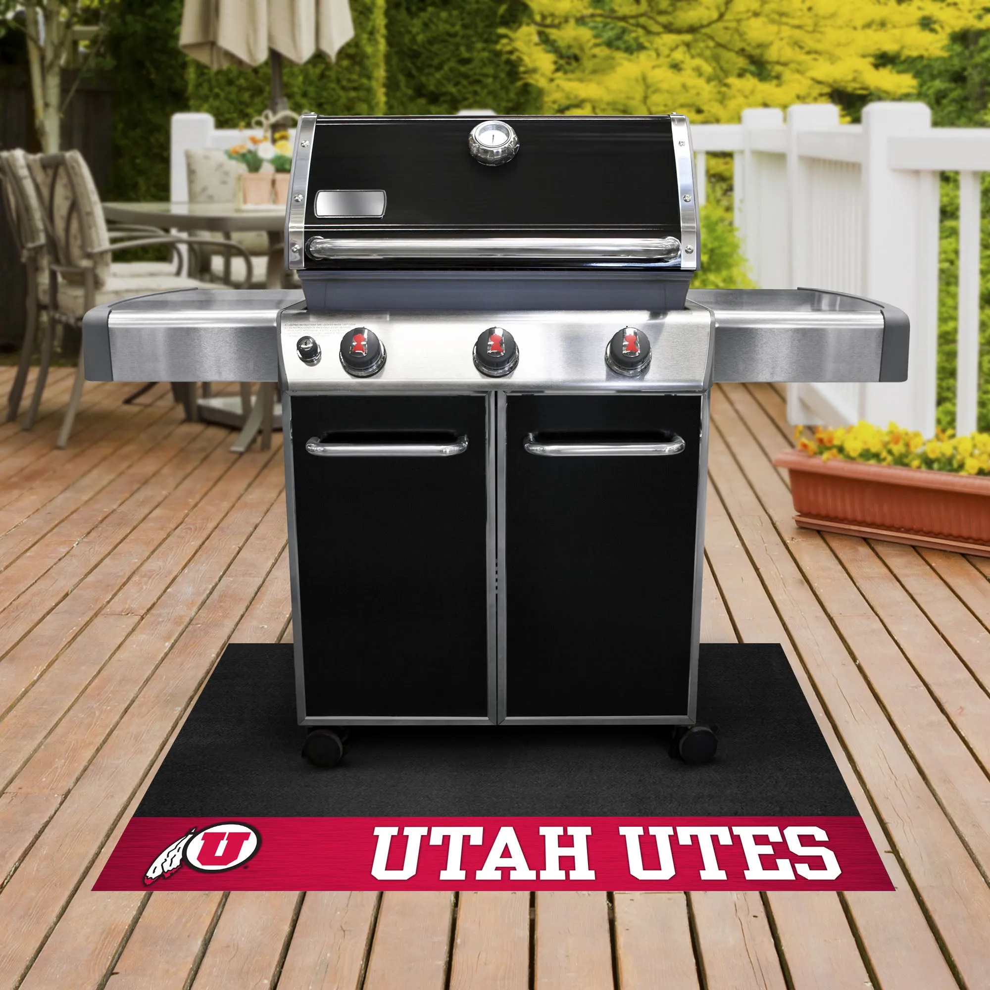 University of Utah Grill Mat - Standard