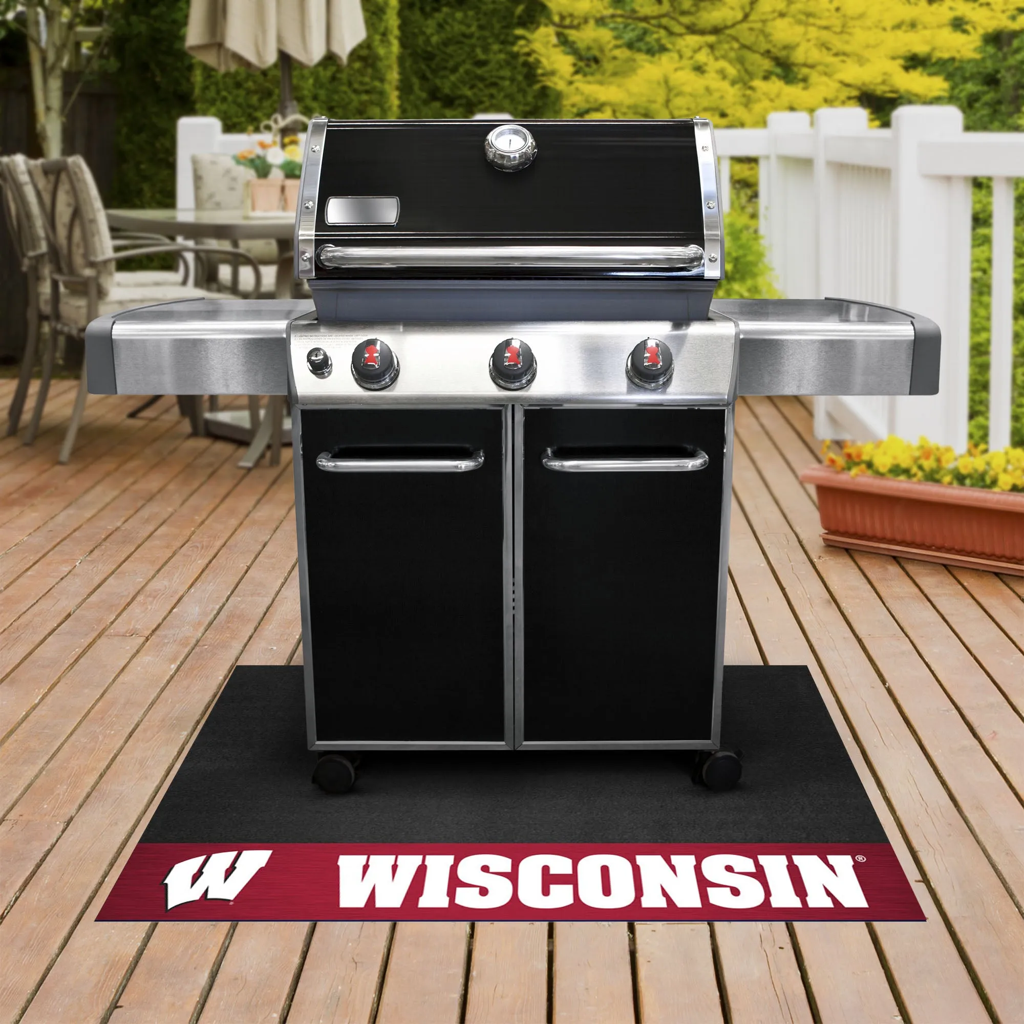 University of Wisconsin Grill Mat - Standard