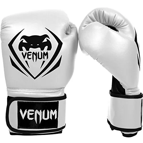 Venum Contender Boxing Gloves - 10 oz, Black/Black, 10 oz