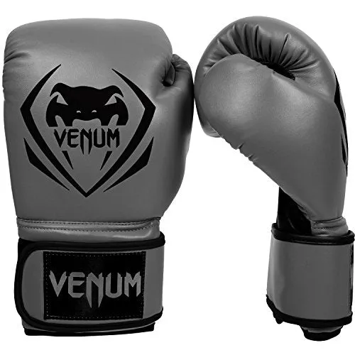 Venum Contender Boxing Gloves - 10 oz, Black/Black, 10 oz