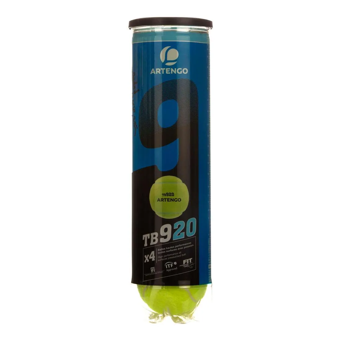 Versatile Tennis Ball TB 920 4-Pack - Yellow
