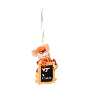 Virginia Tech, Holiday Mouse Ornament,3ot903mou