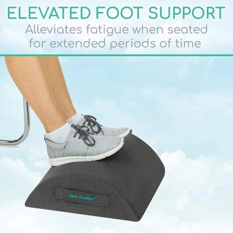 Vive Health Xtra-Comfort Memory Foam Foot Rest